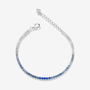 Blue Fade Tennis Bracelet