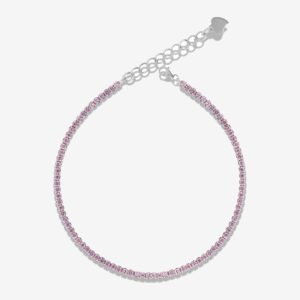 Baby Pink Zirconia Standard Tennis Bracelet