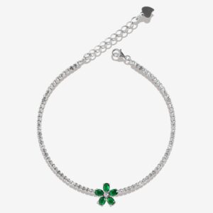 Sprint Flower Tennis Bracelet