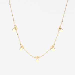 Medallions Shimmer 18K Gold Plated Necklace
