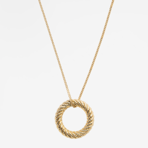 Golden Halo Charmed 18k Gold Plated Necklace