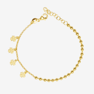 4 Four Leaf Clover Lucky Bracelet