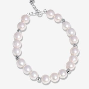 Pearl & Mini Ball Bracelet