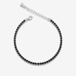 Black Onyx Standard Tennis Bracelet
