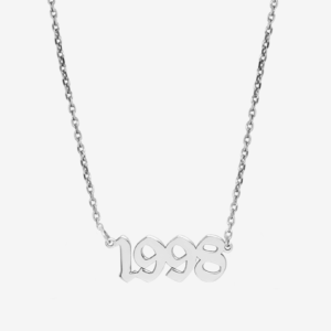Year Of Birth Personalized Necklace