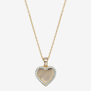 Heart Sparkle Roche Necklace